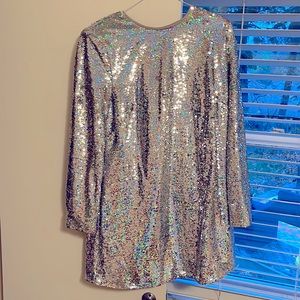 Sequin Mini Dress
